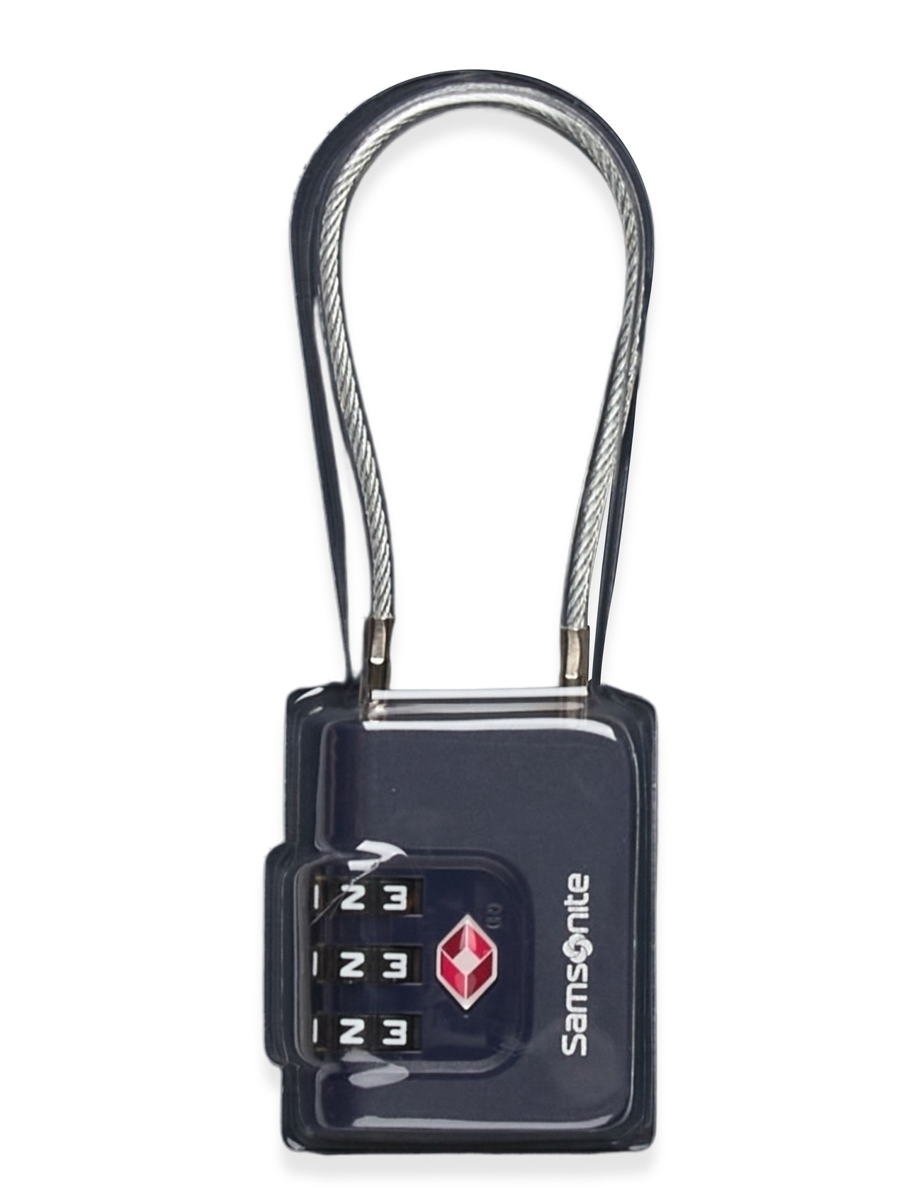 Samsonite Cablelock 3 Dial Tsa, One Size, Navy, Tasker > Rejsetilbehør, Herre