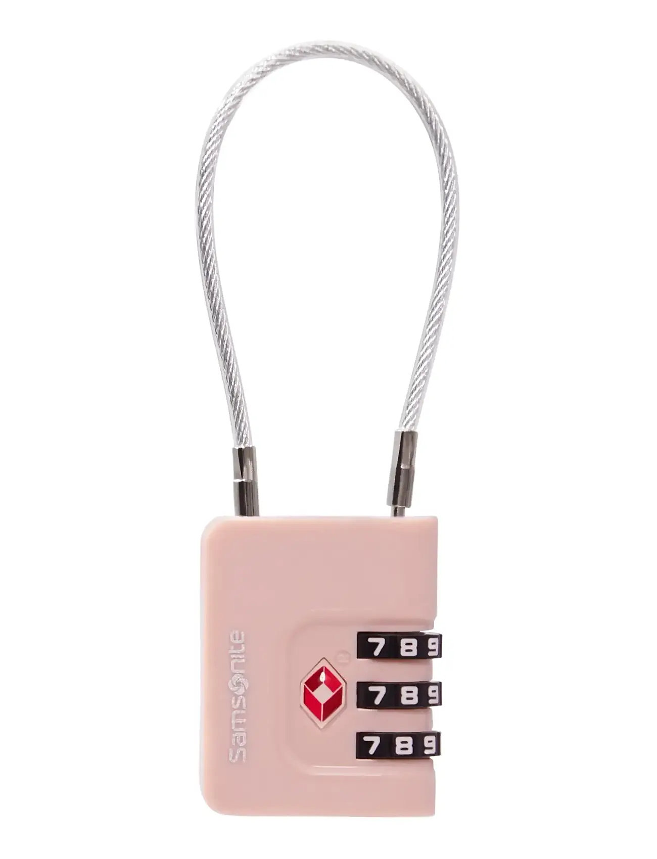 Samsonite Cablelock 3 Dial Tsa, One Size, Pink, Tasker > Rejsetilbehør, Herre