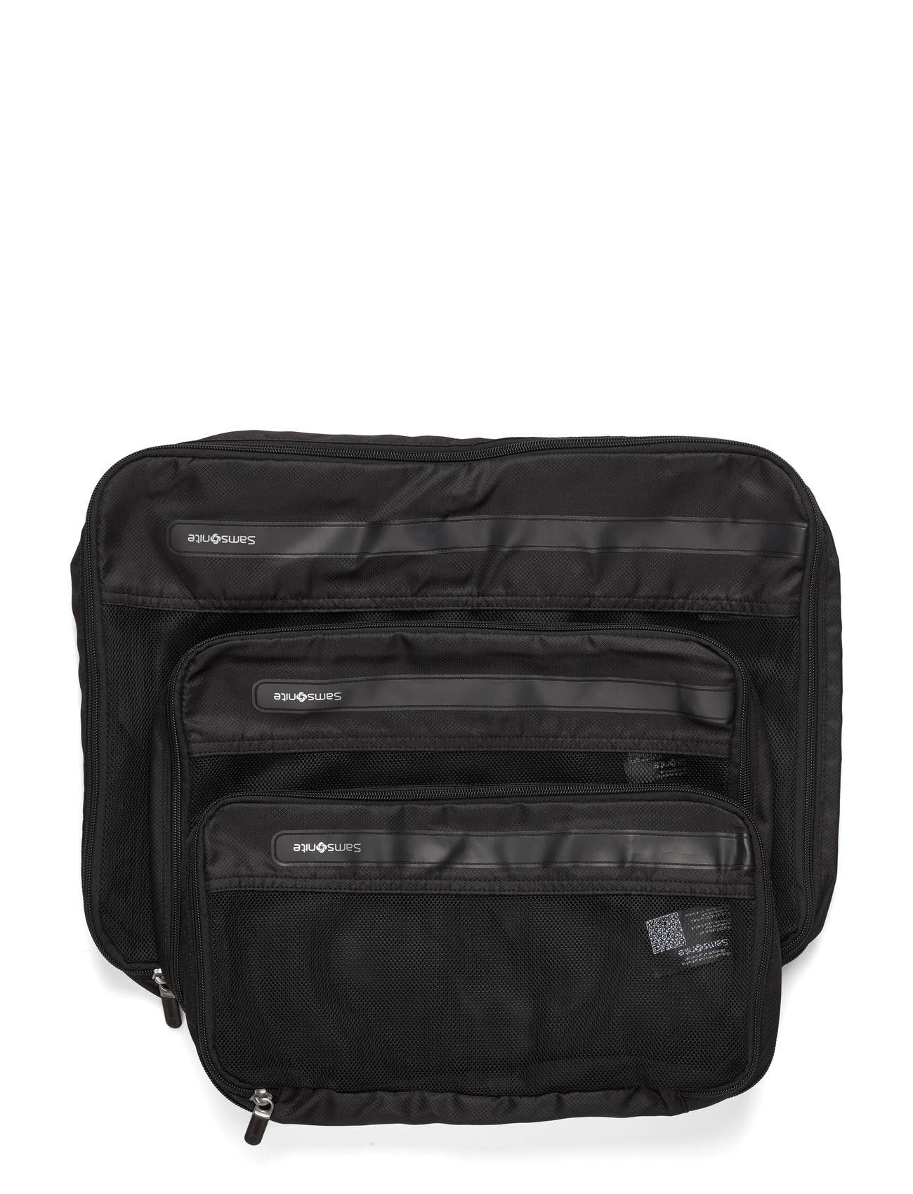 Samsonite Set Of 3 Packing Cubes, One Size, Black, Tasker > Rejsetilbehør, Herre