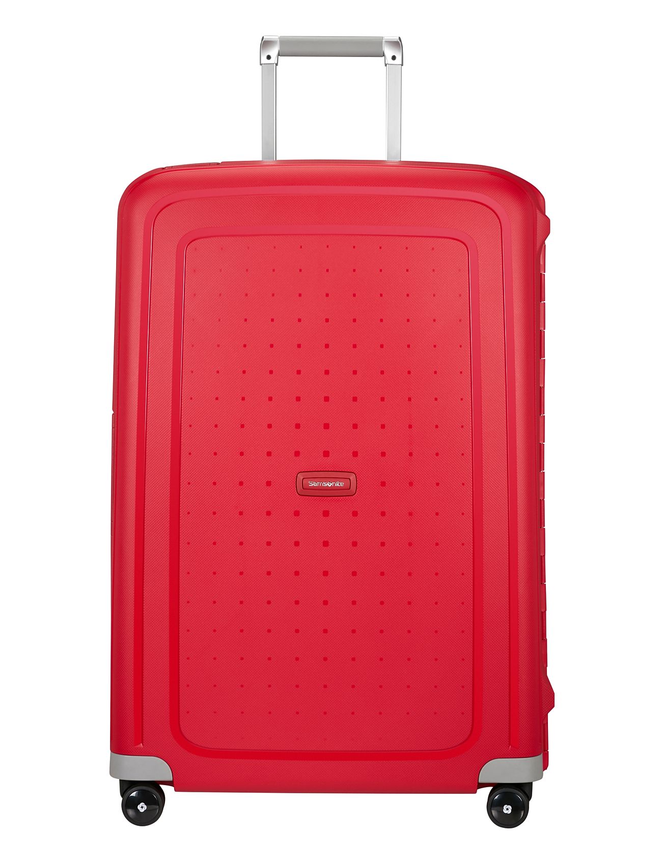 Samsonite S'cure Spinner 75Cm Röd