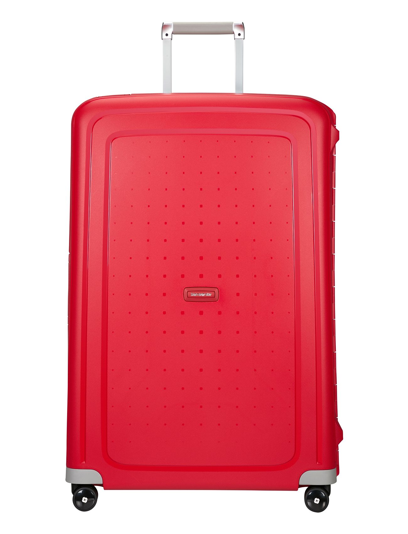 Samsonite S'cure Spinner 81Cm Röd