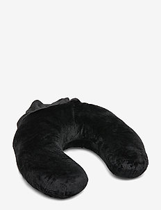 Comfort Travelling Memory Foam Pillow - matkalaukut & tarvikkeet - black