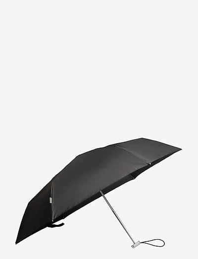 Alu Drop S 3 Sect. Manual Flat - paraplyer - black