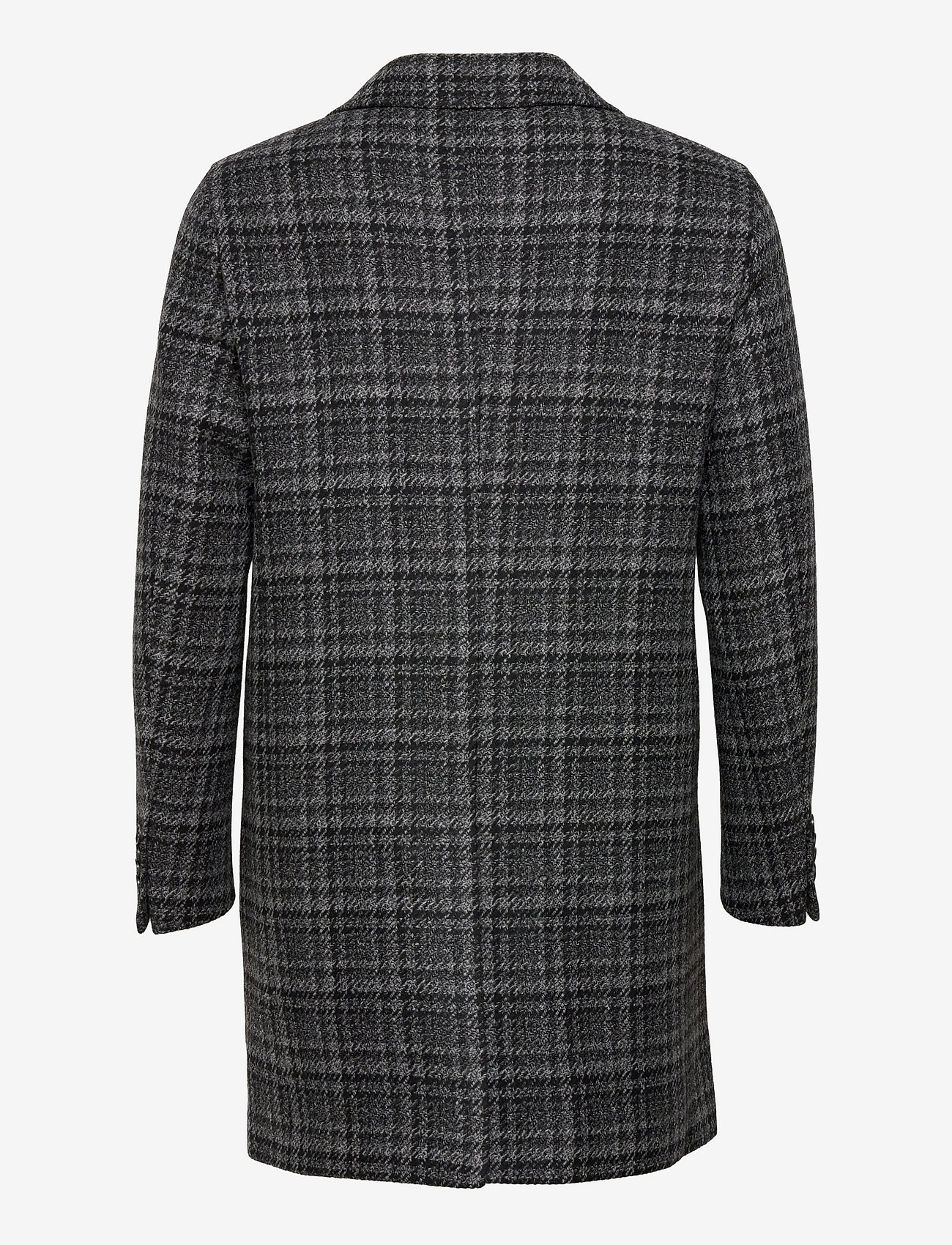 SAND - 7443 - Retro Coat - manteaux de laine - grey - 1