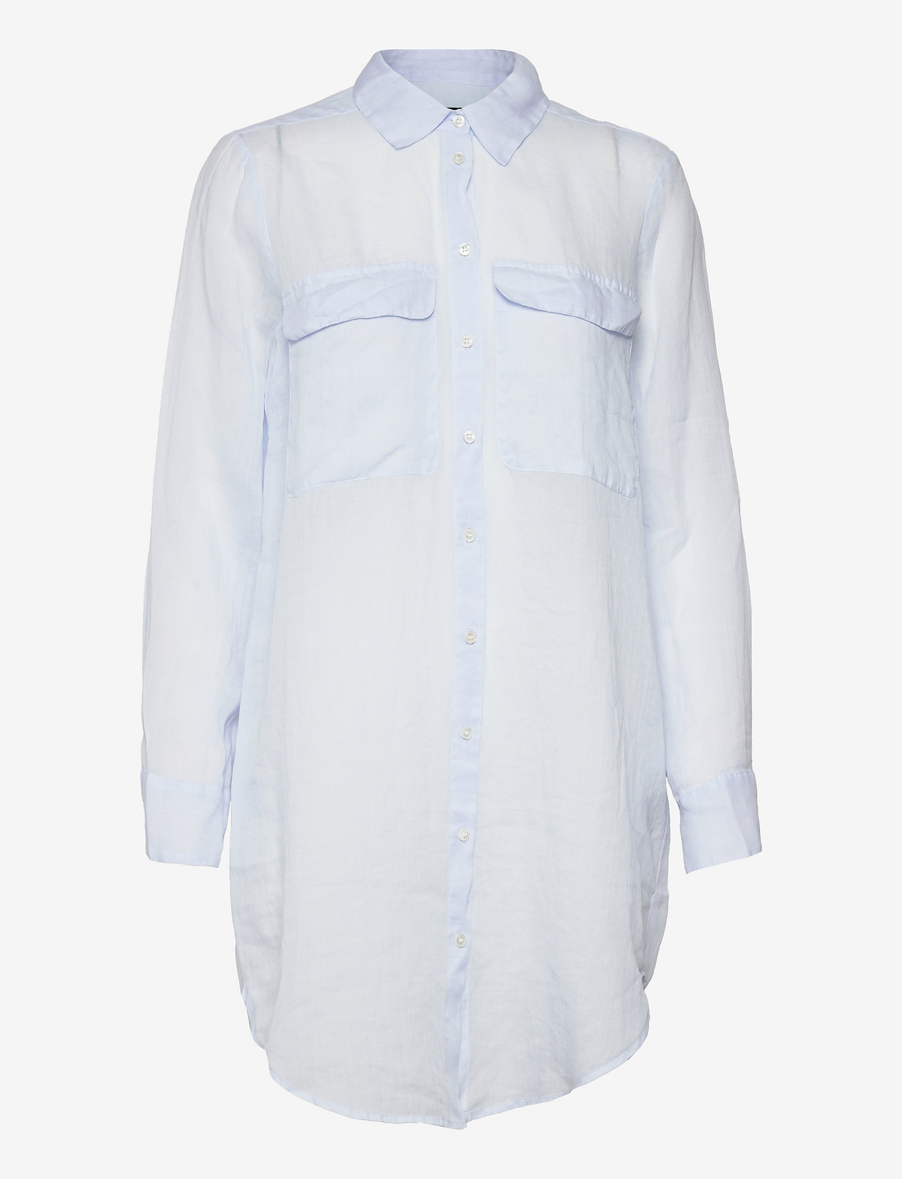 SAND - 8851 - Nami Long - langærmede skjorter - light blue - 0