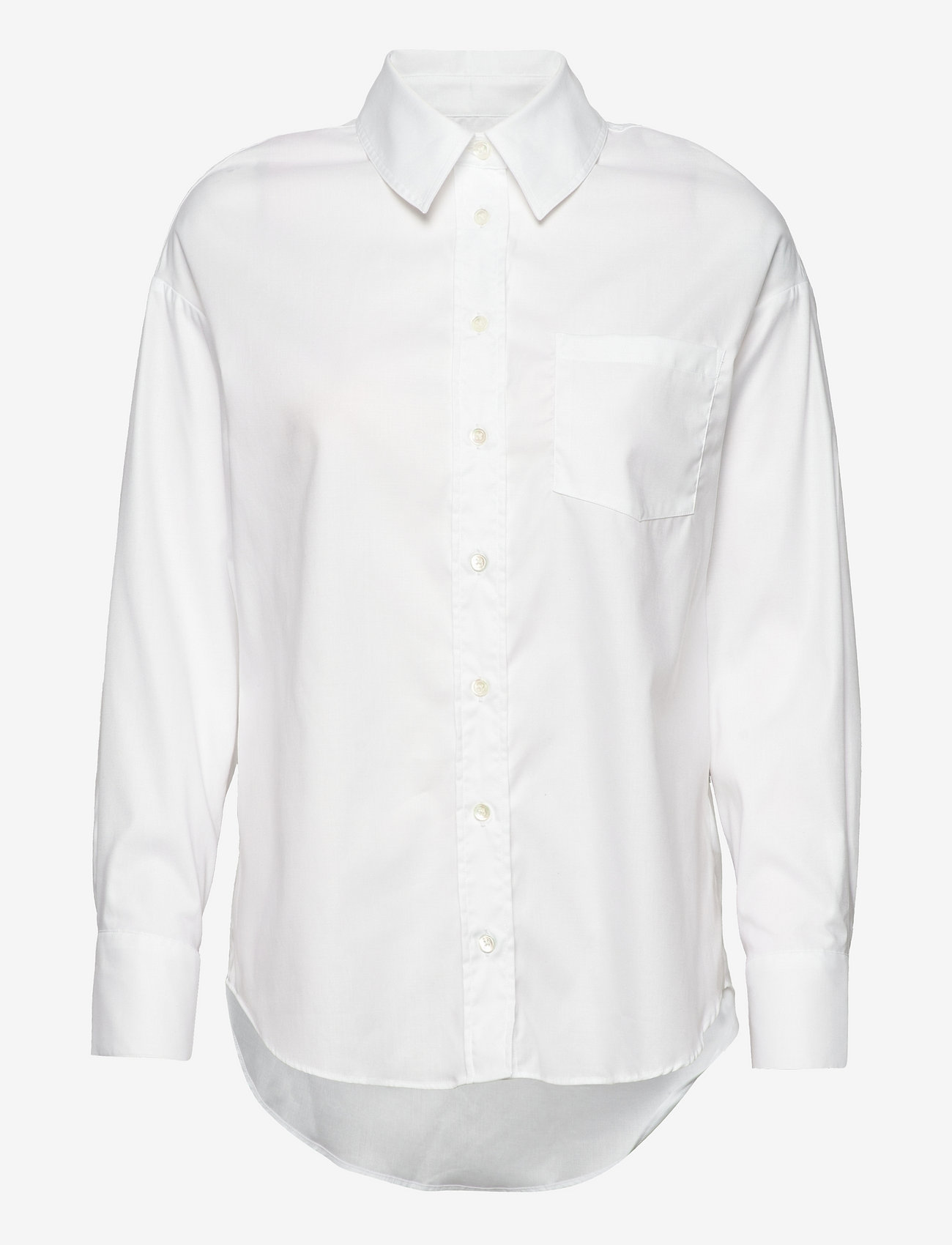 SAND - Royal Twill WW - Saki S - langermede skjorter - optical white - 0
