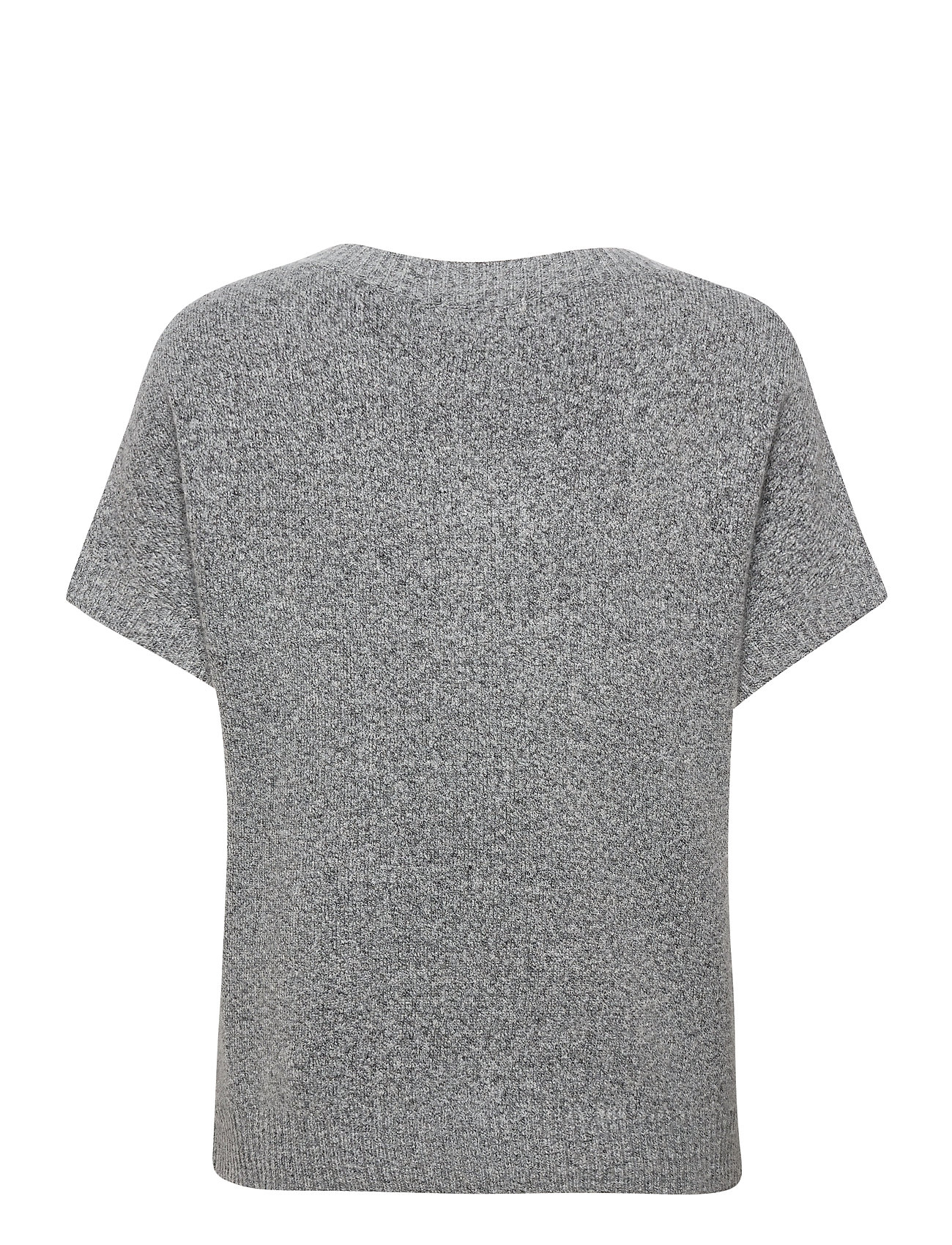 5210 - Izadi T-Shirts & Tops Knitted T-Skjorte/tops Grå SAND