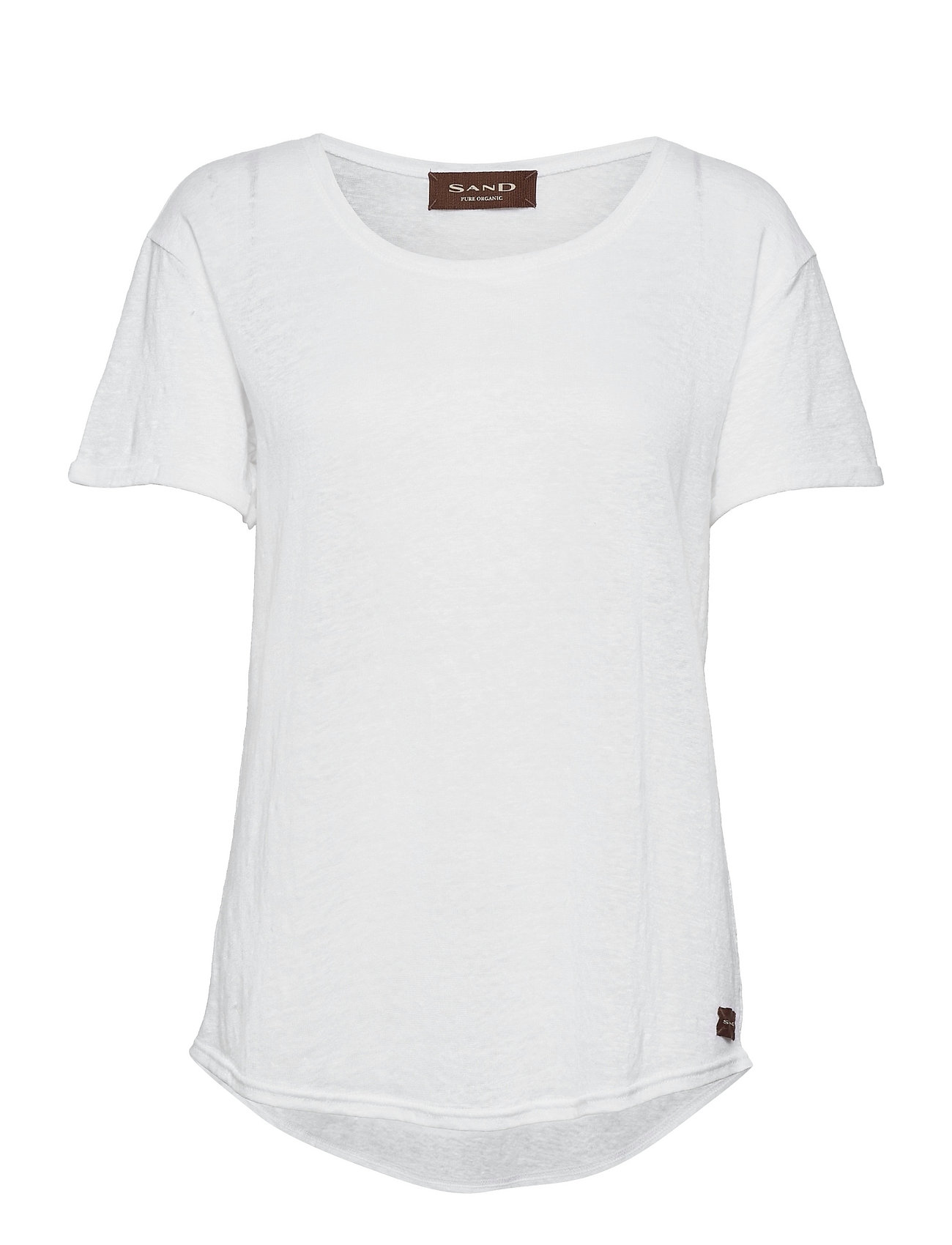 4906 - Tami T-shirts & Tops Short-sleeved Valkoinen SAND