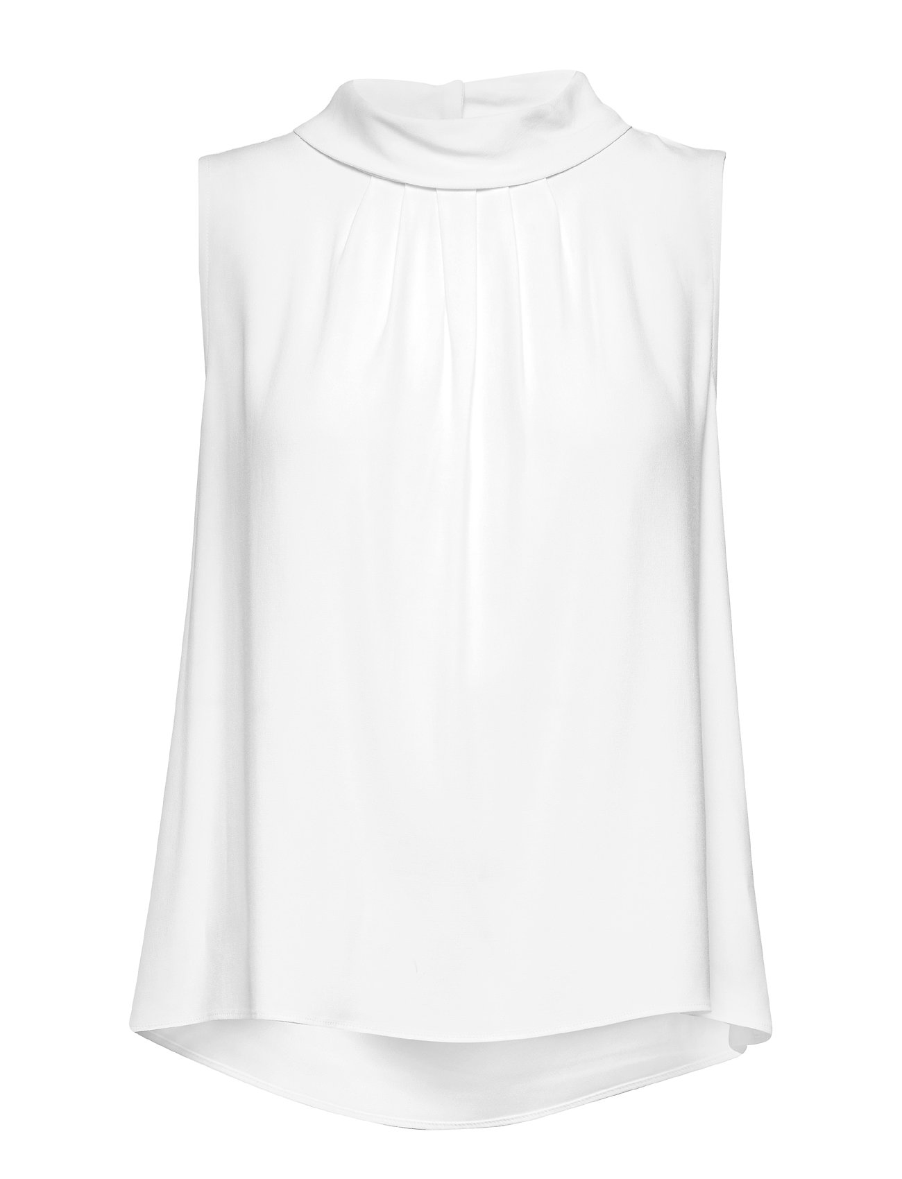 SAND Crepe Satin Back - Prosa Top - OFF WHITE