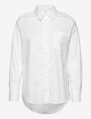 SAND - Royal Twill WW - Saki S - langermede skjorter - optical white - 0
