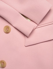 SAND - 3596 - Keiko Dress - dobbeltradede blazere - pink - 3