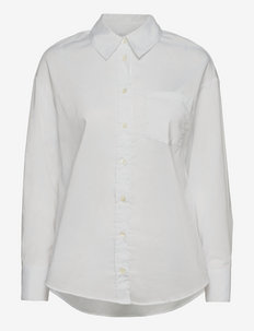 Royal Twill WW - Saki S - langærmede skjorter - optical white