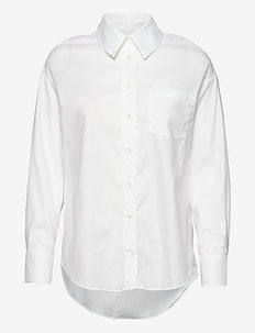 Royal Twill WW - Saki S - langermede skjorter - optical white