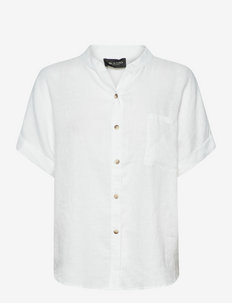 3464 - Adria - kortärmade skjortor - optical white