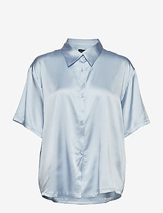 Satin Stretch - Aveline - LIGHT BLUE