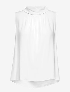 Crepe Satin Back - Prosa Top - OFF WHITE