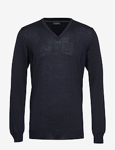 Merino Embr. - Iv - DARK BLUE/NAVY