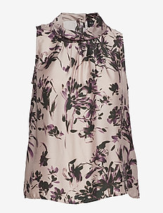 3336 Silk - Prosa Top - PEACH