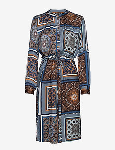 3339 - Zihia Dress - MEDIUM BLUE