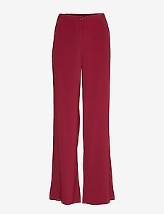 Crepe Satin Back - Sasha Flex - DARK RED