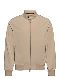 light khaki bomber jacket