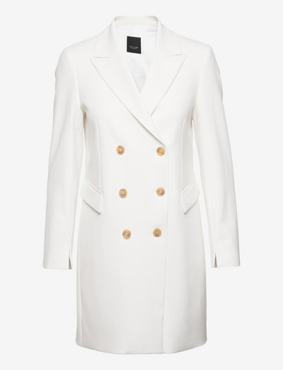 3596 - Keiko Dress - dubbelknäppta kavajer - off white