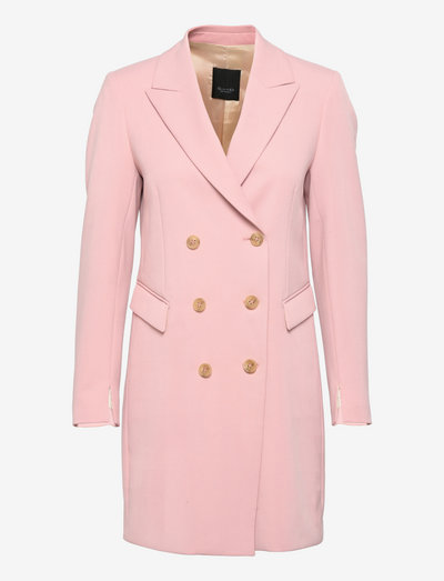 3596 - Keiko Dress - dobbeltspent blazer - pink