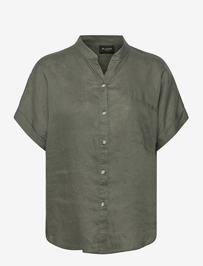 3464 - Adria - kortærmede skjorter - green