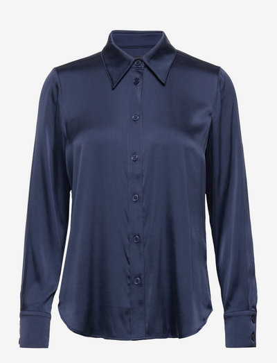3176 Matt Pre - Latia N - koszule z długimi rękawami - medium blue