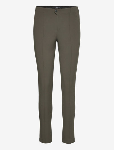 0774 - Arella - slim fit trousers - olive/khaki