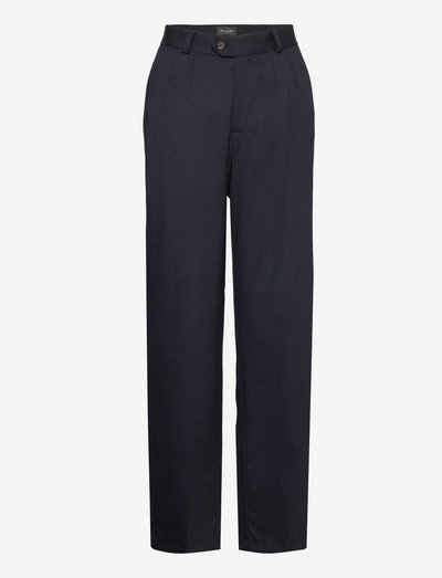 1853 - Dori High - straight leg trousers - dark blue/navy