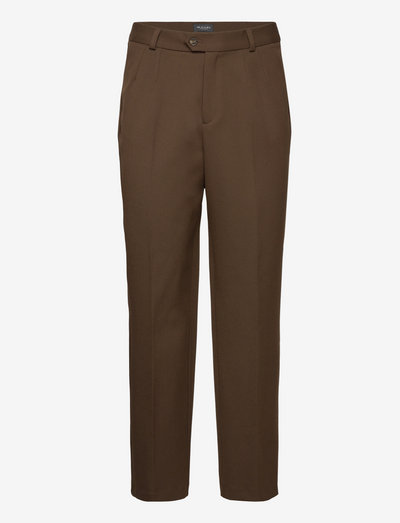 3596 - Dori High - tailored trousers - dark brown