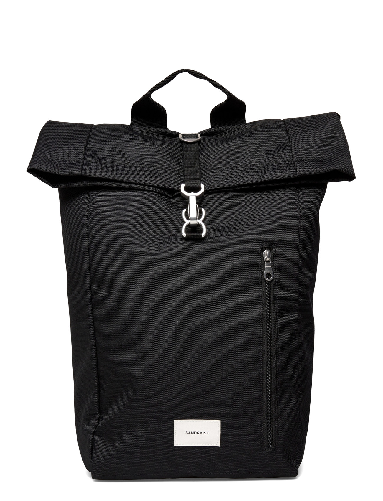 SANDQVIST Ground Rolltop Backpack L, One Size, Black, Tasker > Rygsække, Dame