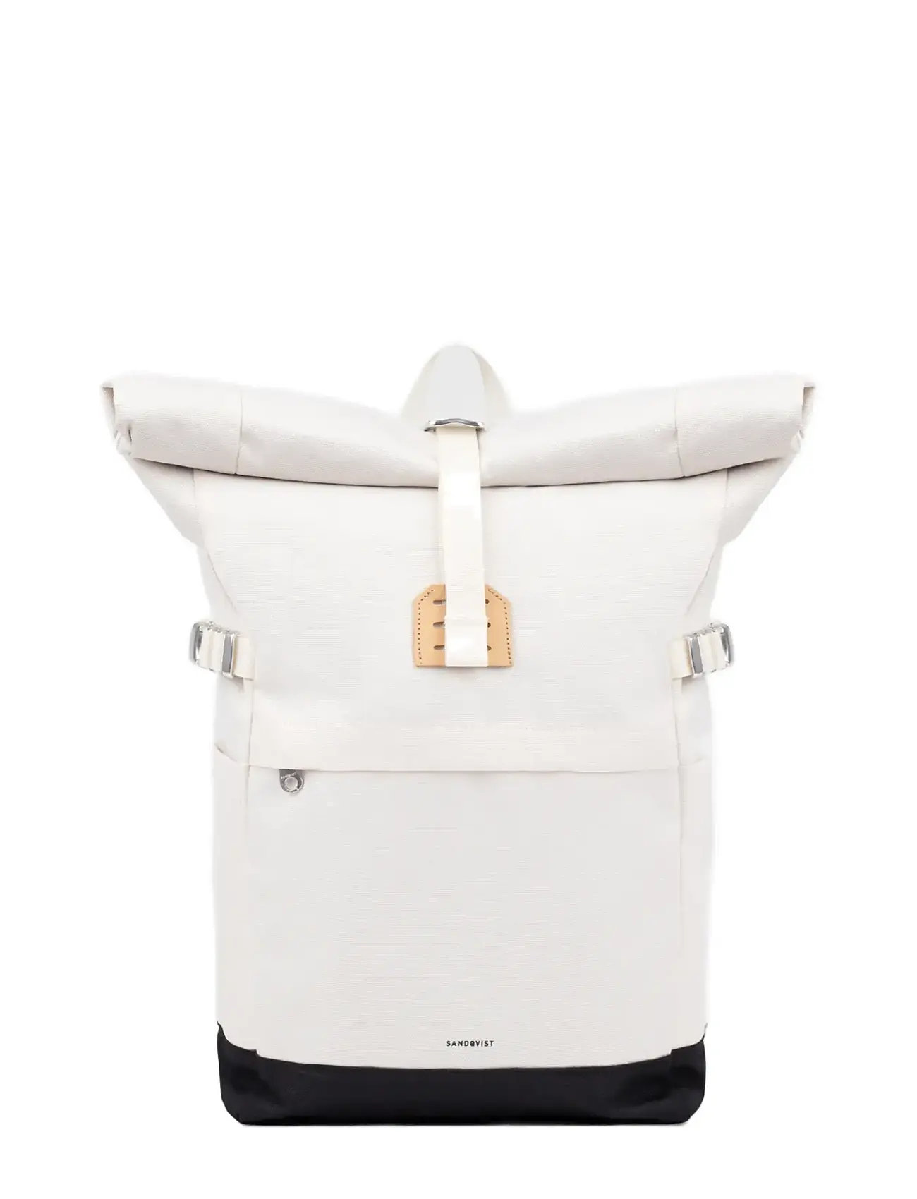 SANDQVIST Icon Rolltop Backpack M, M, White, Backpacks > Rolltop Backpacks, Herre