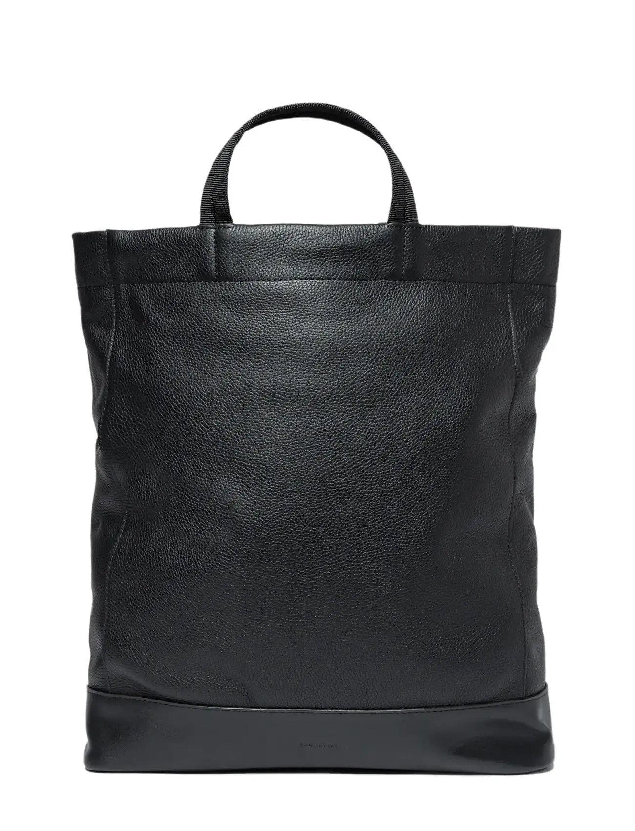 SANDQVIST Leather 2-Way Bag, One Size, Black, Tasker > Computertasker, Dame