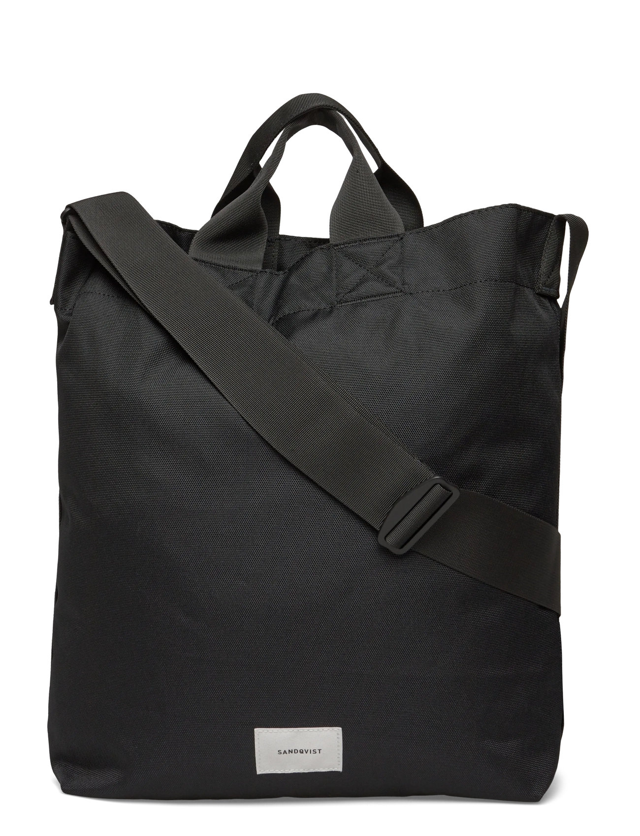 SANDQVIST Ground Shopper Bag, One Size, Black, Tasker > Shoppere, Herre