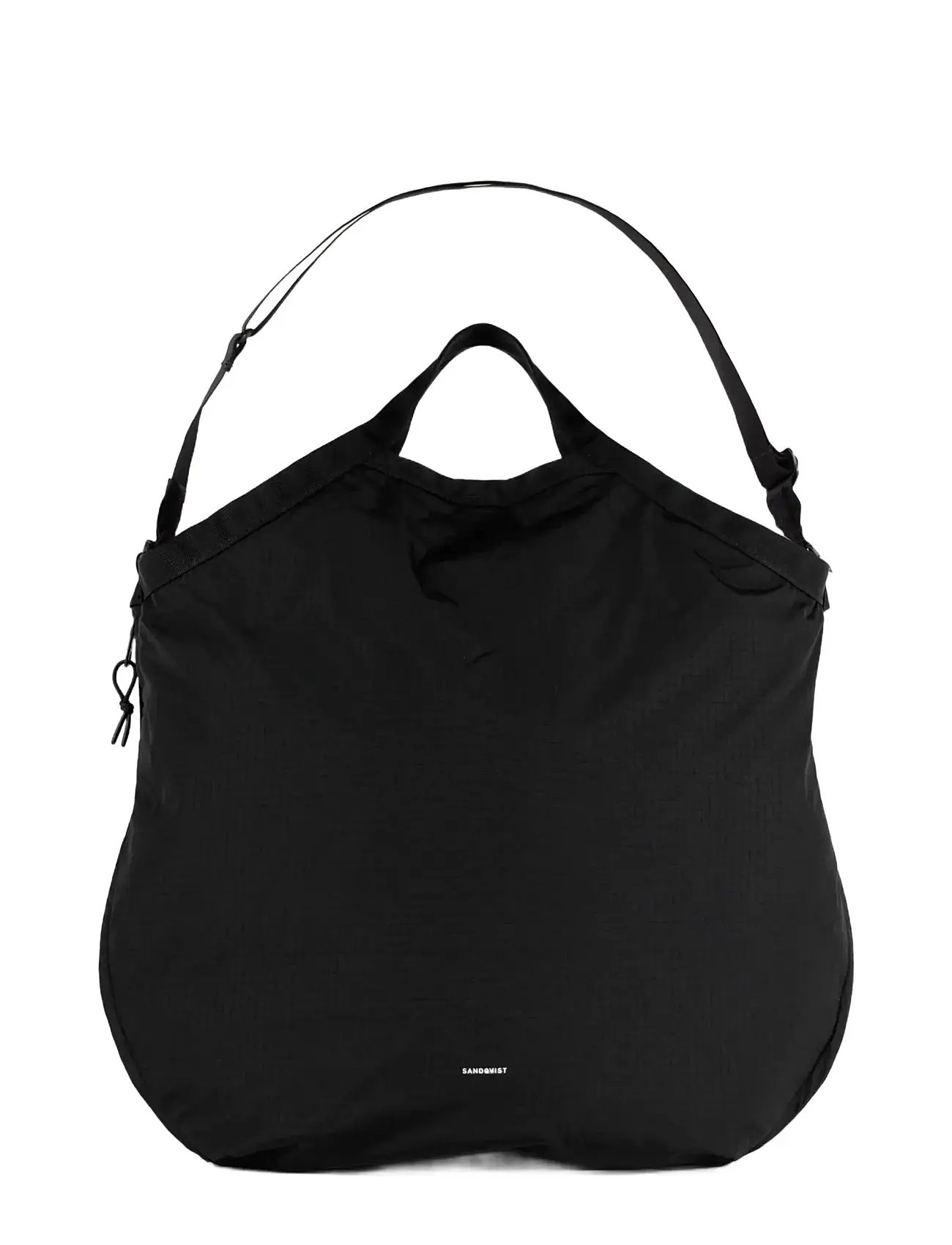 SANDQVIST Grid Tote Bag, One Size, Black, Tasker > Skuldertasker, Herre