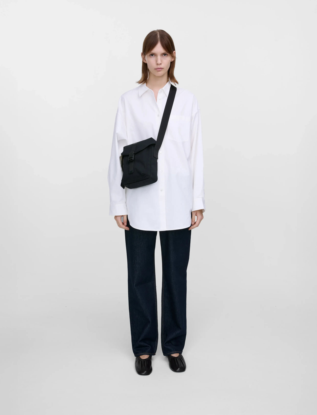 SANDQVIST Everyday Crossbody Bag, One Size, Black, Tasker > Skuldertasker, Herre