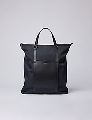 SANDQVIST - MARTA - bags - black with black leather - 0