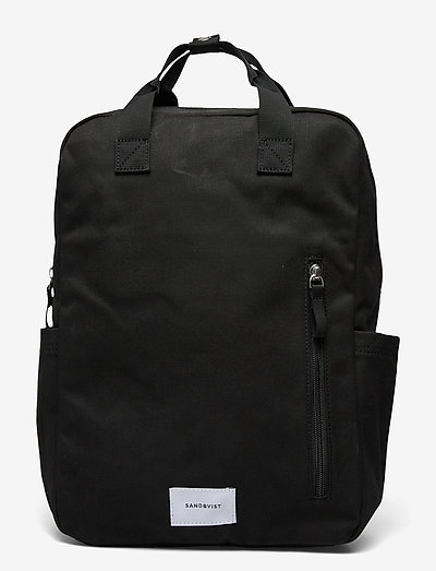 KNUT - bags - black with black webbing