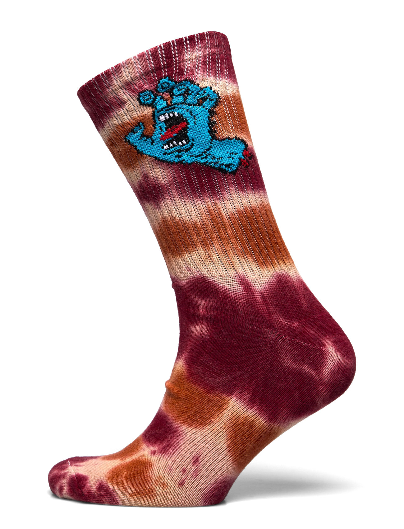 Screaming Hand Tie Dye Sock Underwear Socks Regular Socks Multi/patterned Santa Cruz