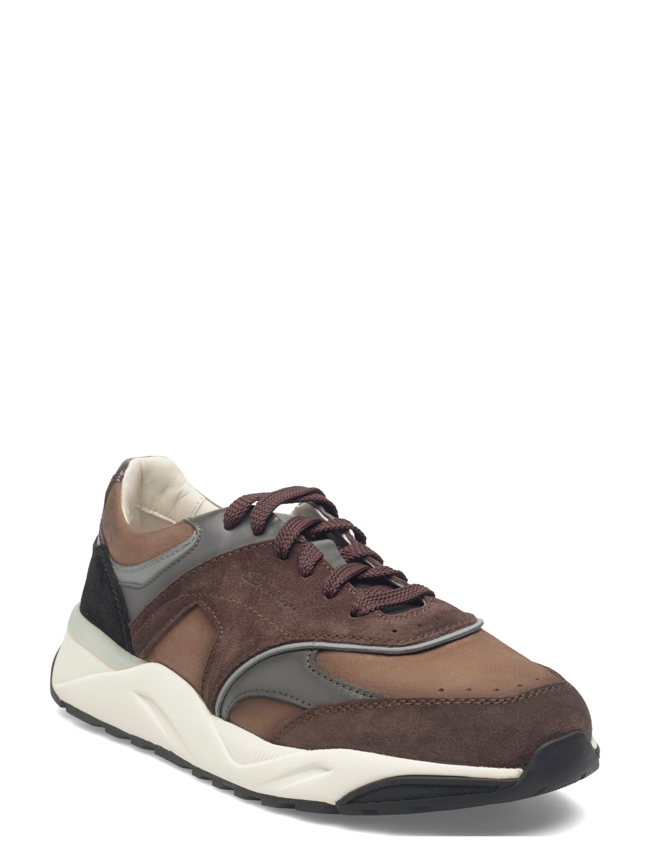 Santoni Innova, 45.5, Brown, Sneakers > Sneakers Med Lav Top, Herre