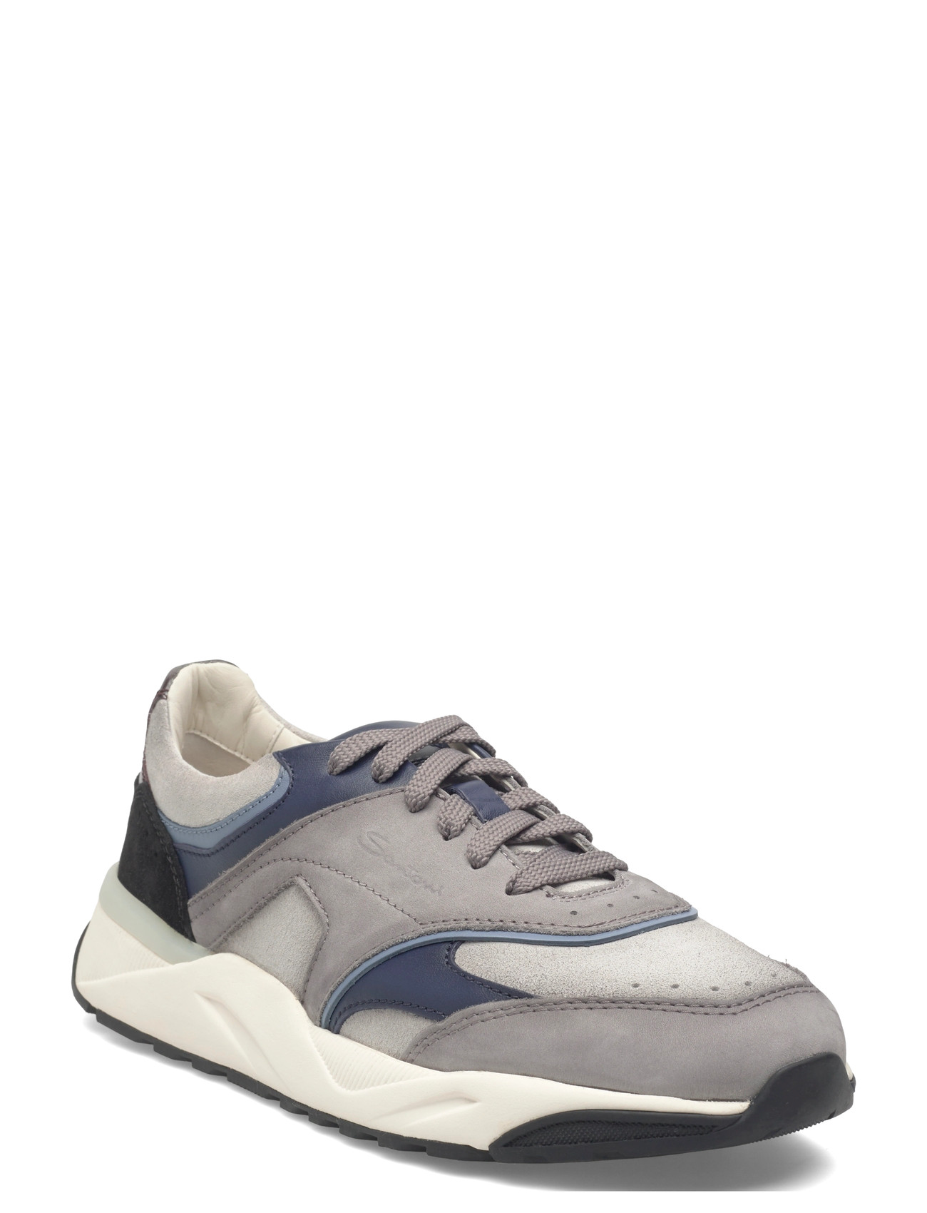 Santoni Innova, 42.5, Grey, Sneakers > Sneakers Med Lav Top, Herre