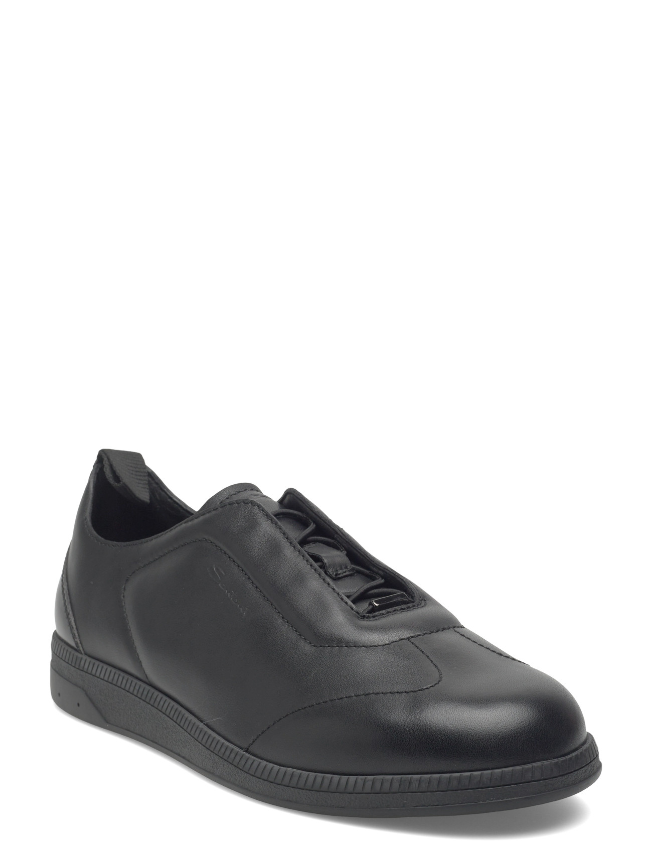 Santoni Lume-D, 41.5-42, Black, Sneakers > Slip On-Sneakers, Herre