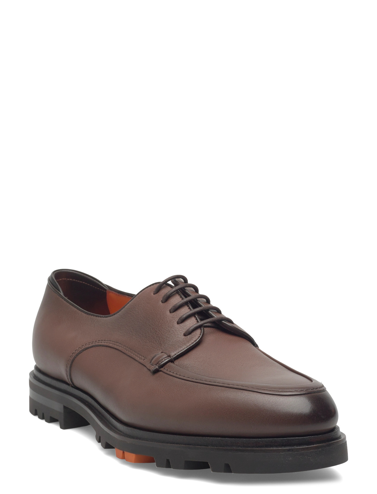 Santoni Calvin, 42.5, Brown, Business > Derby Sko, Herre