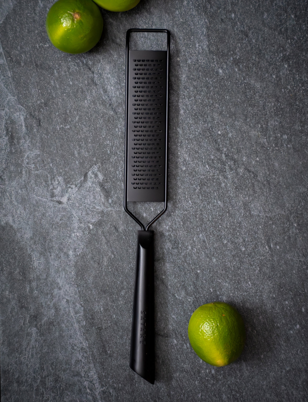 Satake Zest Iron, L:32 cm, Black, Køkkenredskaber > Rivejern, Unisex
