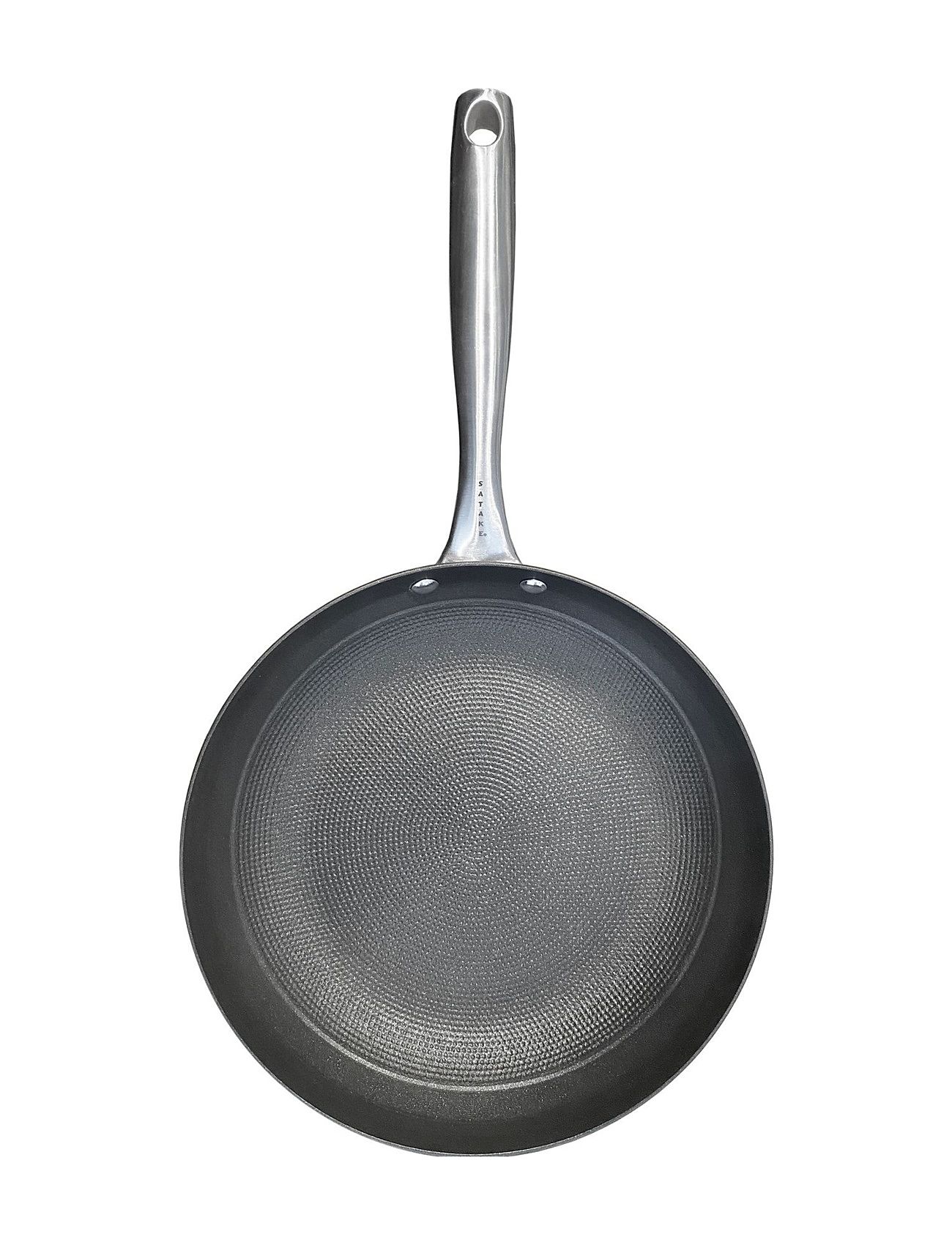Satake Frying Pan Lightweight Honeycomb Non-Stick 30 cm - Frying Pans Cast Iron Black - SPANNA30