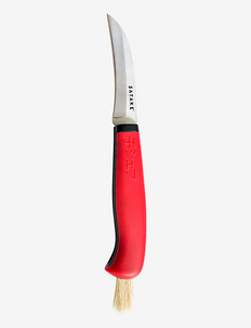 Satake Outdoor Mushroom knife - wanderausrüstung - steel and red
