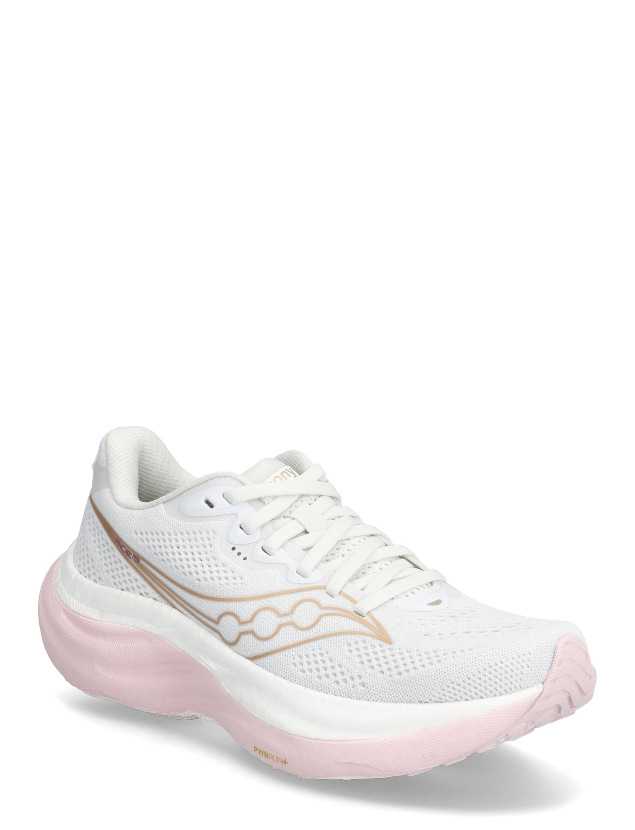 Saucony Ride 19, 38.5, White, Sport Sko > Sport Running Sko, Dame