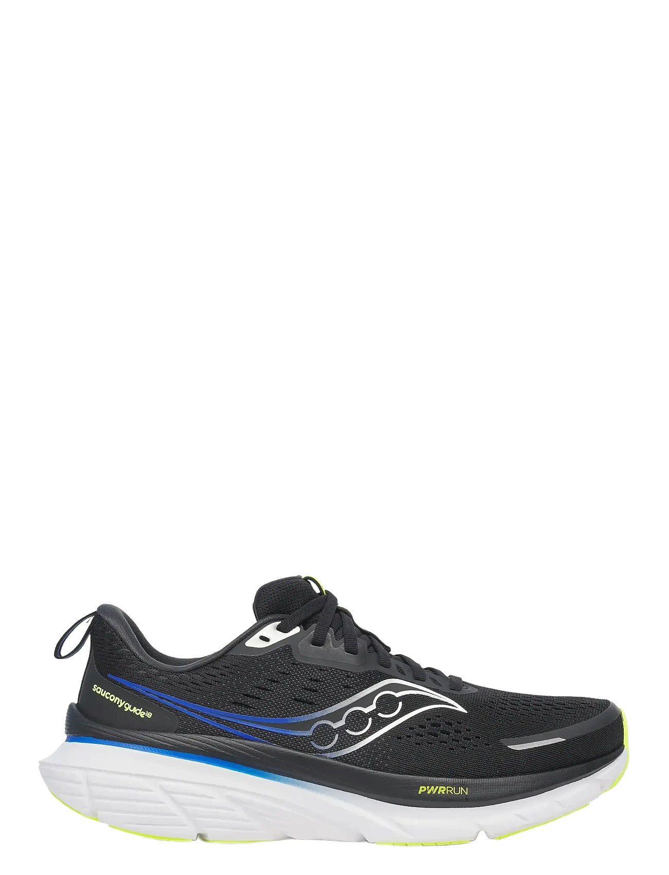 Saucony Guide 18, 46.5, Black, Sport Sko > Sport Running Sko, Herre
